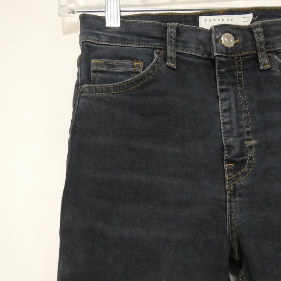 TOP SHOP - Jamie | size W 25 to fit L 32 | Navy Blue Skinny Jeans | NWOT - Picture 2 of 16